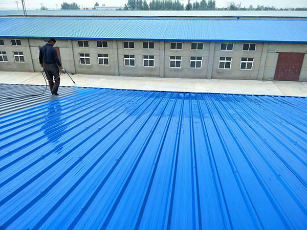 灵石 彩钢瓦喷漆翻新工业厂房、仓库